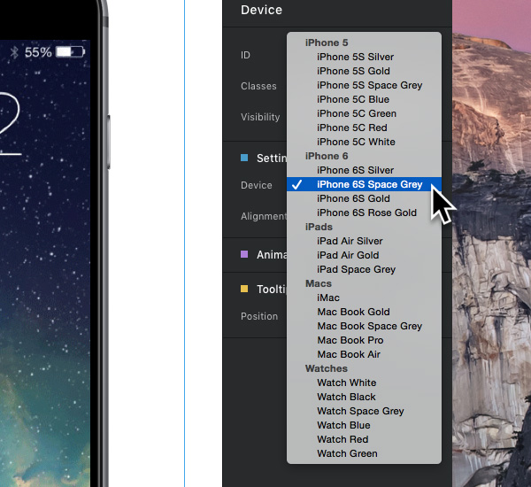 Devices – Blocs – User Documents